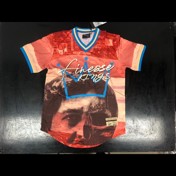 Risq Takers finesse Kings patch Stitch Tee - Picture 5 of 8